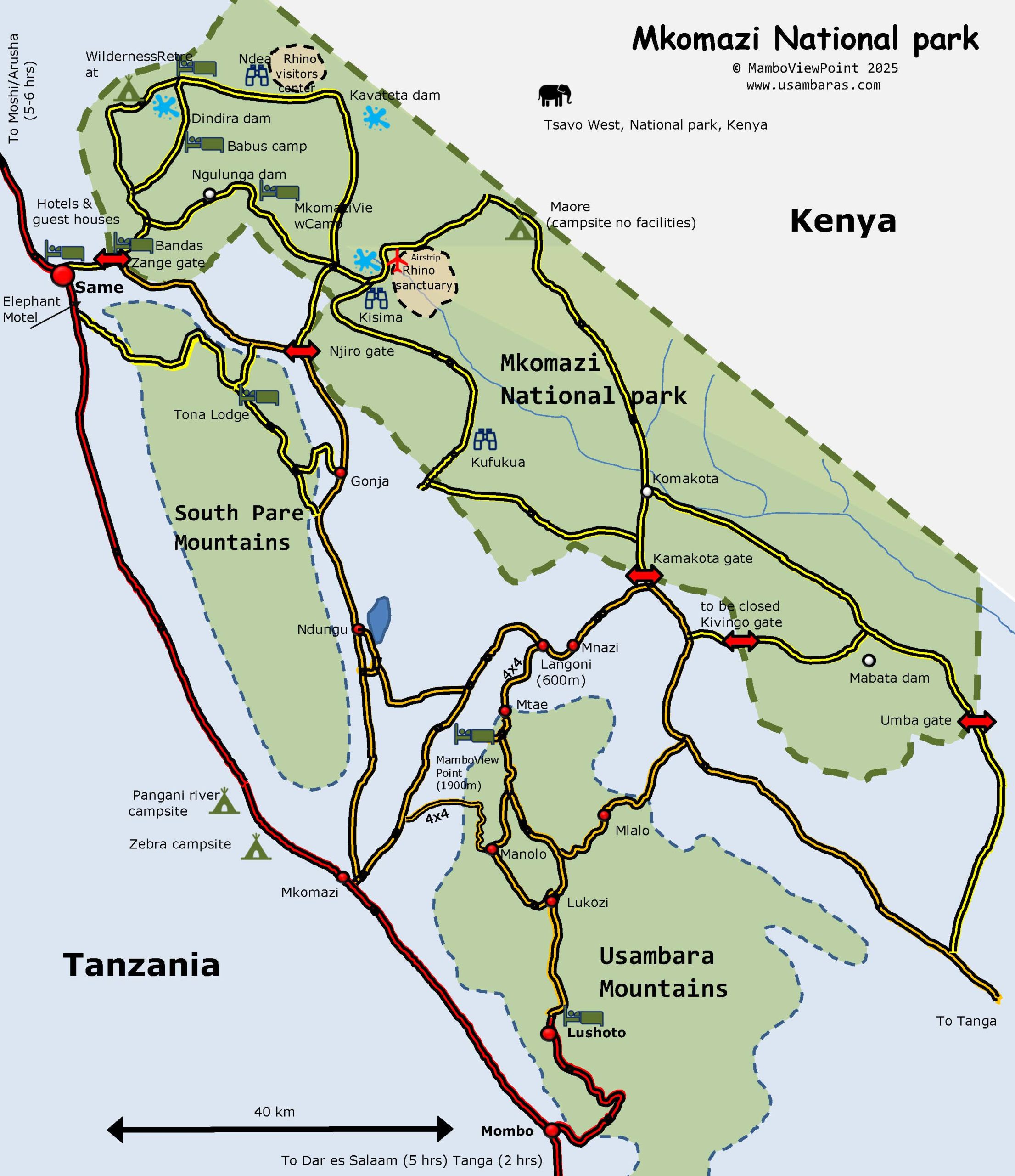 Mkomazi National Park Safari Guide