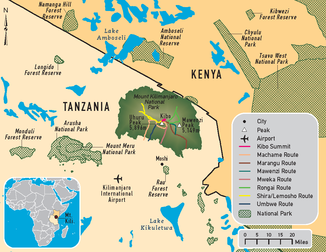 Where Is Mount Kilimanjaro Located